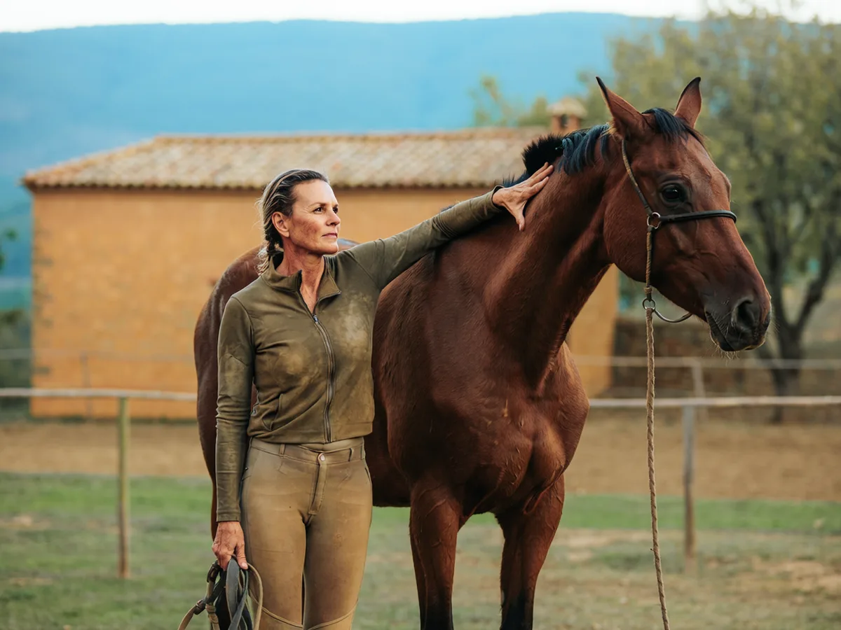Cours d'équitation à Roche-la-Molière, Loire