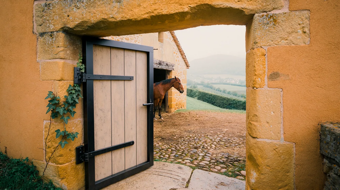 Entrée, Bessy Équitation, centre équestre à Roche-la-Molière