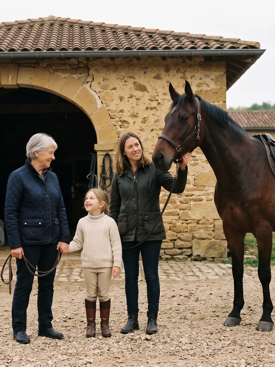 L'équipe, Bessy Équitation, centre équestre à Roche-la-Molière